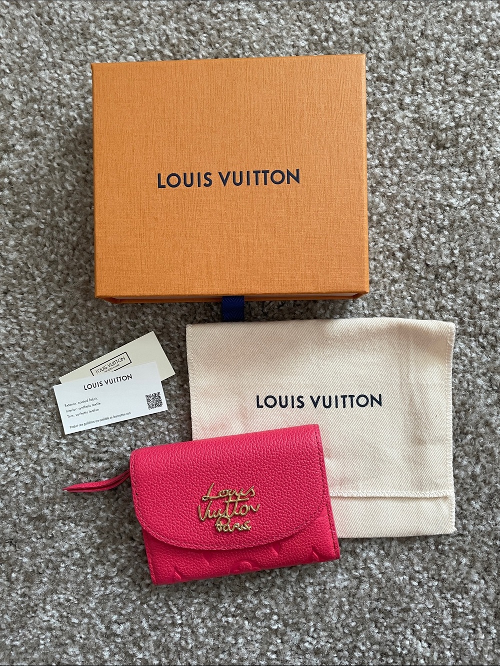 New Louis Vuitton Rosalie Coin Purse